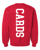 Vertical Cards Bella Canvas Sponge Sweatshirt