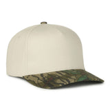 Cardinal Hat with Camo Bill