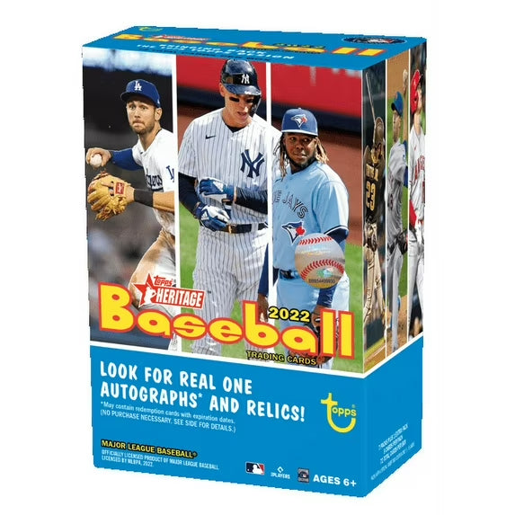 2022 Topps Heritage Baseball Blaster Box