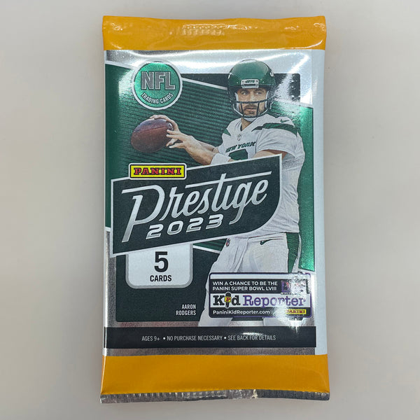 2023 Prestige Football Single Packs