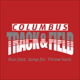Columbus Youth Track and Field Triblend Shirt