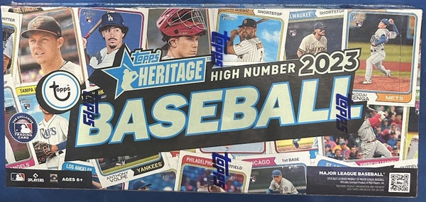 2023 Topps Heritage Baseball High Number Series Hobby Pack