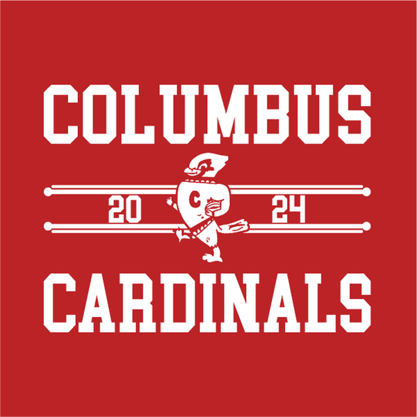 2024 Columbus Football Playoff Shirt