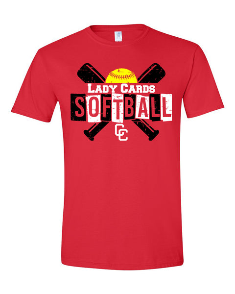 2024 Columbus Softball Red Short Sleeve Drifit Shirt