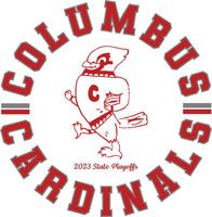2023 Columbus Football Playoff Hoodie