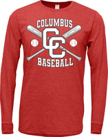 2024 Columbus Baseball Long Sleeve Triblend Shirt