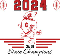 2024 Columbus Football State Champion Shirt