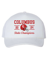 2024 Columbus Football State Championship Foamie Trucker Hat