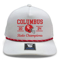 2024 Columbus Football State Championship Rope Hat