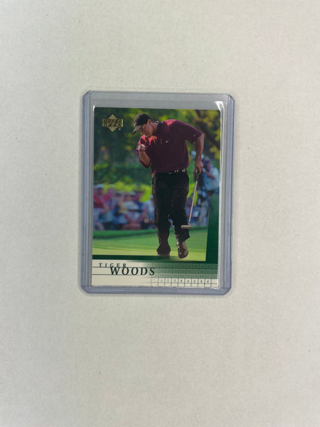 2001 Upper Decker Tiger Woods RC