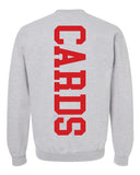 Vertical Cards Bella Canvas Sponge Sweatshirt
