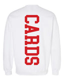 Vertical Cards Bella Canvas Sponge Sweatshirt