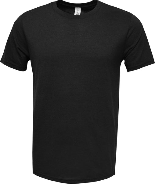 Black BAW TR72 Triblend Blank Shirts