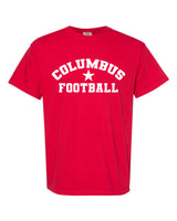 2024 Columbus Football Comfort Colors Short Sleeve Shirt