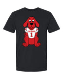 Clifford Big Red Dog Football Drifit Shirt