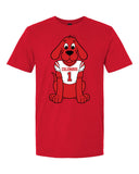 Clifford Big Red Dog Football Drifit Shirt