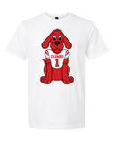 Clifford Big Red Dog Football Drifit Shirt
