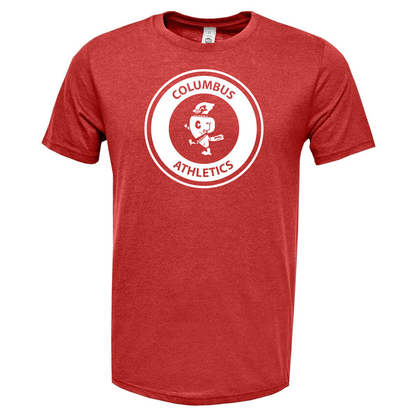 Columbus Athletics Red Triblend