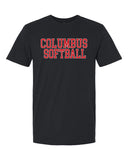 2026 Columbus Softball Short Sleeve Shirt