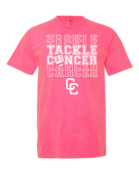 2023 Comfort Colors Tackle Cancer Pink Out Shirt