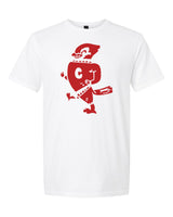 Red 74 Cardinal Triblend Shirt