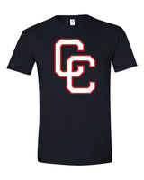 Black Outlined CC Triblend Shirt