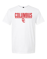 Columbus over CC White Shirt