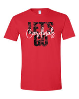 Let's Go Cardinals Red Shirt