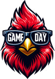 Cardinal w/Sunglasses Game Day Triblend Shirt
