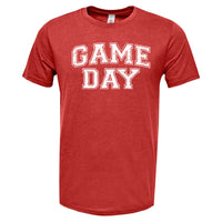Distressed Game Day Red Triblend