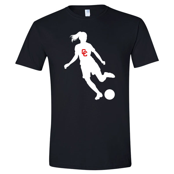2024 Columbus Lady Cards Soccer Playoff Short Sleeve Shirt