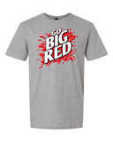 Go Big Red Bella Canvas Triblend Shirt