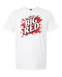 Go Big Red Bella Canvas Triblend Shirt
