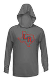 Lady Reds Lightweight Short Sleeve Hoodie