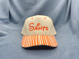 Saints Orange Striped Bill Hat