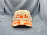 Saints Orange Striped Bill Hat
