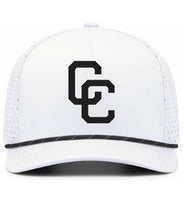 CC Weekender Perforated Snapback White Cap