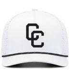 CC Weekender Perforated Snapback White Cap