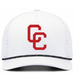 CC Weekender Perforated Snapback White Cap