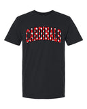 Pattern Cardinals Bella Canvas Triblend Shirt