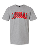 Pattern Cardinals Bella Canvas Triblend Shirt