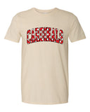 Pattern Cardinals Bella Canvas Triblend Shirt