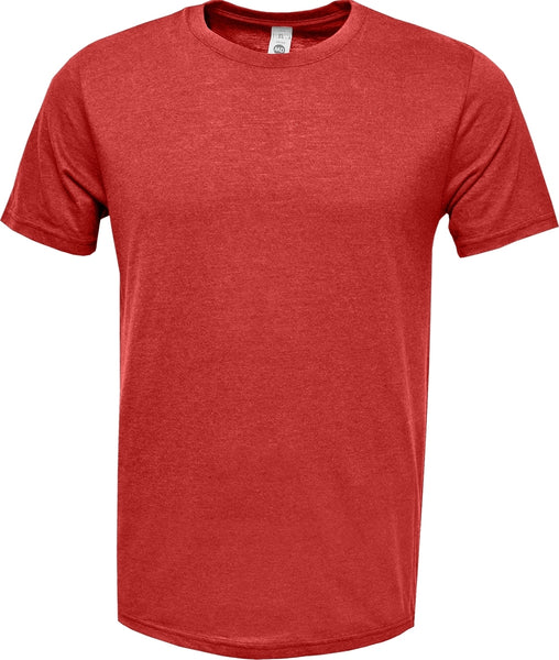Red BAW TR72 Triblend Blank Shirts