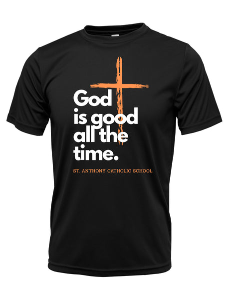 St. Anthony Comfort Colors God Is Good All The Time Shirt