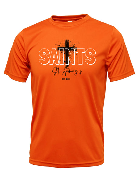 St. Anthony Orange Drifit Shirt