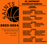23-24 St. Anthony Basketball Long Sleeve Shirt