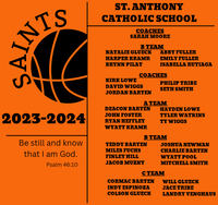 23-24 St. Anthony Basketball Long Sleeve Drifit Shirt