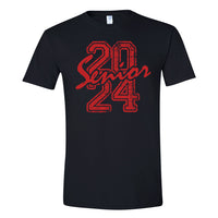 Senior 2024 Blck Cotton Shirt