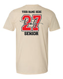Custom Senior 2027 Natural Shirt