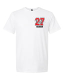 Custom Senior 2027 White Shirt